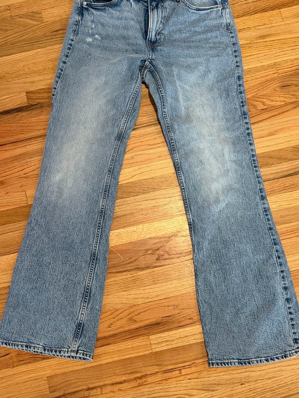 H&M Light Blue Flare Jeans
